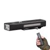 EDC Flat Flashlight, 3-in-1 High Lumens LED Flashlight with Green Beam, IPX4 Waterproof Rechargeable Flash Light for Office Presentation, Hiking, Cam