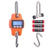 Digital Crane Scale, 660 lbs/300 kg Max Capacity, Handheld Hanging Scale with Cast Aluminum Case & LCD Display, 0.1 lbs Division & 3 Unit Switch, Por