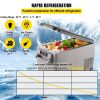 Portable Refrigerator 37 Quart(35 Liter),12 Volt Refrigerator App Control(-4 to 68 F), Car Refrigerator Dual Zone with 12/24v DC & 110-240v AC for Ca