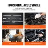 Socket Set, 1/4" and 3/8" Drive Socket and Ratchet Set, 6-Point Socket Opening, 106 Pcs Tool Set SAE and Metric, Deep and Standard Sockets, 5/32-1 in