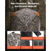 Hunting Blind, 270Â° Ground Blind, 1-2 Person Pop Up Deer Blind for Hunting with Carrying Bag, Portable Resilient Hunting Tent, 3 Horizontal Windows f