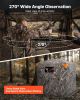 Hunting Blind, 270Â° See Through Ground Blind, 2-3 Person Pop Up Deer Blind for Hunting with Carrying Bag, Portable Resilient Hunting Tent, One-Way Se