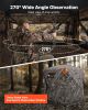 Hunting Blind, 270Â° See Through Ground Blind, 1-2 Person Pop Up Deer Blind for Hunting with Carrying Bag, Portable Resilient Hunting Tent, One-Way Se