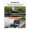 Kayak Seat, Folding Kayak Seat with Comfortable Back Support, Aluminum Alloy Frame & 600D Oxford Fabric, Easy Assembly for Paddling, Fishing and Recr