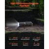 Keychain Flashlight, Rechargeable Mini LED Flashlight, 200 High Lumens Pocket-Sized Flashlight with 2 Lighting Modes, IPX7 Waterproof Portable Flashl