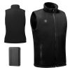 Heated Vest, Men Electric Heating Vest with 16000 mAh Battery Pack, 6 Heating Zones Lightweight Rechargeable Winter-Vest with 3 Levels, for Outdoor H