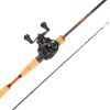 Rod and Fishing Reel Combo, IM7 Carbon Fiber Baitcasting Rod and Reel Combo, Bass Fishing Pole with 6+1 BB System, 7.0:1 Gear Ratio, Cork Handle, Sta