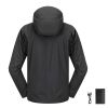Heated Jacket for Women with 7.4V Battery, Soft Shell Electric Heating Coat, Windproof Waterproof Lightweight Outerwear with 5 Heating Zones & 3 Heat