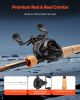 Rod and Fishing Reel Combo, IM7 Carbon Fiber Baitcasting Rod and Reel Combo, Bass Fishing Pole with 7+1 BB System, 7.0:1 Gear Ratio, Cork Handle, Sta
